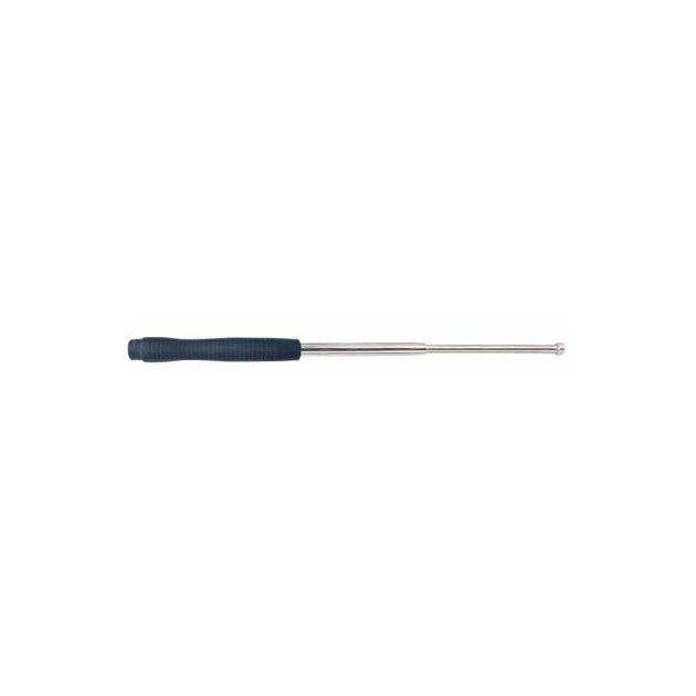 Kalený teleskopický obušek 21" chrom - ergonomická rukojeť